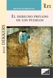 E-book, El derecho privado de los pueblos, Ediciones Olejnik