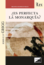 eBook, Es perfecta la monarquía, Ediciones Olejnik