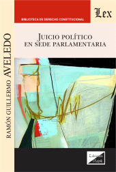 eBook, Juicio político en sede parlamentario, Ediciones Olejnik