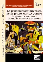 E-book, Jurisdiccion universal en el juicio al franquismo, Zaffaroni, Eugenio Raúl, Ediciones Olejnik