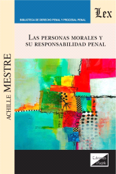 E-book, Personas morales y su responsabilidad penal, Ediciones Olejnik
