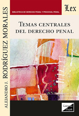E-book, Temas centrales del derecho penal, Ediciones Olejnik