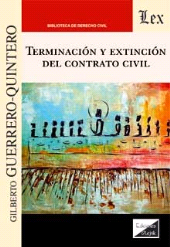 eBook, Terminación y extinción del contrato civil, Guerrero-Quintero, Gilberto, Ediciones Olejnik