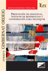 E-book, Presuncion de inocencia, testigos de referencia, Gimbernat Ordeig, Enrique, Ediciones Olejnik