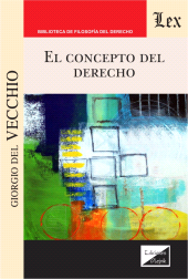 E-book, El concepto del derecho, Vecchio, Giorgio del., Ediciones Olejnik