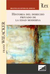 E-book, Historia del derecho privado de la edad moderna, Ediciones Olejnik