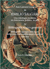 E-book, Emilio Salgari : una mitologia mitologia moderna, tra lettaratura, politica e società, Lawson Lucas, Ann., Leo S. Olschki