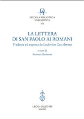 E-book, La Lettera di san Paolo ai Romani, Leo S. Olschki
