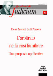 E-book, L'arbitrato nella crisi familiare : una proposta applicativa, Pacini