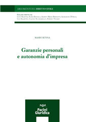 E-book, Garanzie personali e autonomia d'impresa, Pacini