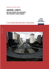 E-book, Abitare i diritti : per una critica del rapporto tra giustizia e spazi urbani, Pacini