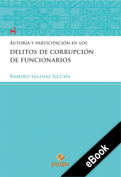 E-book, Autoría y participación en los delitos de corrupción de funcionarios, Palestra Editores