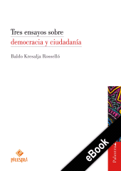 E-book, Tres ensayos sobre democracia y ciudadanía, Palestra Editores
