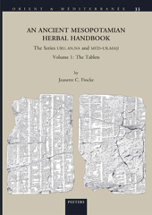 E-book, An Ancient Mesopotamian Herbal Handbook : The Series URU.AN.NA and MUD-UR.MAH. The Tablets, Peeters Publishers