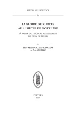 E-book, La Gloire de Rhodes au 1er siecle de notre ere (a partir du Discours aux Rhodiens de Dion de Pruse), Peeters Publishers