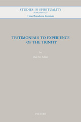 E-book, Testimonials to Experience of the Trinity, Schlitt, D. M., Peeters Publishers