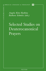 eBook, Selected Studies on Deuterocanonical Prayers, Peeters Publishers