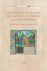 eBook, Philosophie et fiction de l'Antiquite tardive a la Renaissance, Peeters Publishers