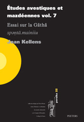 eBook, Etudes avestiques et mazdeennes : Essai sur la Gatha spenta.mainiiu, Peeters Publishers