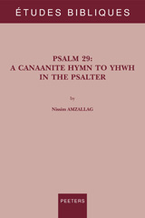 E-book, Psalm 29 : A Canaanite Hymn to YHWH in the Psalter, Peeters Publishers