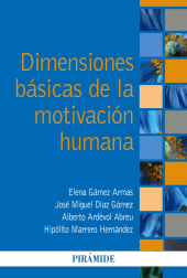 E-book, Dimensiones básicas de la motivación humana, Ediciones Pirámide