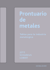 E-book, Prontuario de metales : Tablas para la industria metalúrgica, Reverte