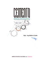 E-book, Manual tecnológico del cemento, Reverte
