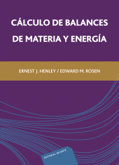 E-book, Cálculo de balances de materia y energía, Reverte