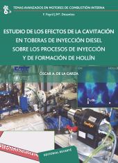 eBook, Estudio de los efectos de la cavitación en toberas de inyección diésel sobre los procesos de inyección y de formación de hollín, Reverte