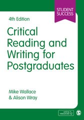 E-book, Critical Reading and Writing for Postgraduates, SAGE Publications Ltd