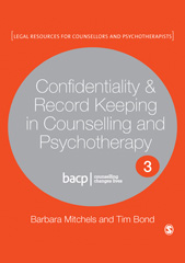E-book, Confidentiality & Record Keeping in Counselling & Psychotherapy, Mitchels, Barbara, SAGE Publications Ltd