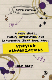 E-book, A Very Short, Fairly Interesting and Reasonably Cheap Book About Studying Organizations, SAGE Publications Ltd