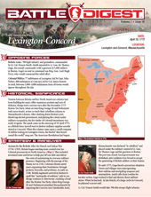 E-book, Battle Digest : Lexington-Concord, Savas Beatie