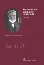 E-book, Eugen Huber als Richter 1881-1882, Stämpfli Verlag