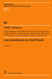 E-book, Les procédures en droit fiscal, Stämpfli Verlag