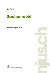 E-book, Sachenrecht : Entwicklungen 2020, Stämpfli Verlag