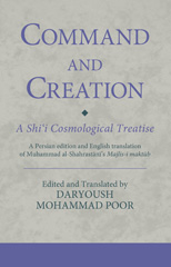 E-book, Command and Creation : A Shi'i Cosmological Treatise, I.B. Tauris