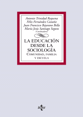 E-book, Educación desde la Sociología : Comunidad, Familia y Escuela, Tecnos