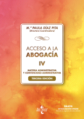 E-book, Acceso a la abogacía : Tomo IV. Materia administrativa y contencioso administrativa, Tecnos