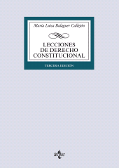 E-book, Lecciones de Derecho Constitucional, Tecnos