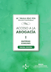 E-book, Acceso a la abogacía-I : Volumen I. Materias comunes, Tecnos