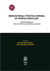 E-book, Derecho penal y política criminal en tiempos convulsos : libro homenaje a la Profa Dra María Isabel Martínez González, Tirant lo Blanch