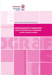 E-book, Arrendamiento financiero : aspectos contractuales y concursales, Tirant lo Blanch