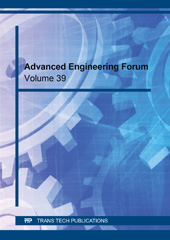 E-book, Advanced Engineering Forum, Trans Tech Publications Ltd