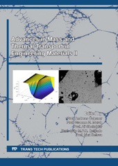 E-book, Advances in Mass and Thermal Transport in Engineering Materials II, Trans Tech Publications Ltd