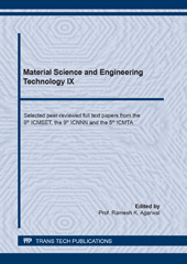E-book, Material Science and Engineering Technology IX, Trans Tech Publications Ltd