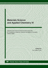 E-book, Materials Science and Applied Chemistry IV, Trans Tech Publications Ltd