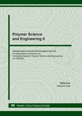 E-book, Polymer Science and Engineering II, Trans Tech Publications Ltd