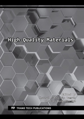 E-book, High-Quality Materials, Trans Tech Publications Ltd