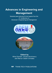 eBook, Advances in Engineering and Management, Trans Tech Publications Ltd